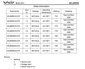 WL2805_SMD_marking