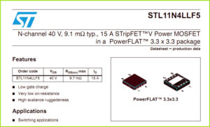 STL11N4LLF5