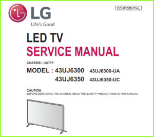 Service Manual LG 43UJ6300