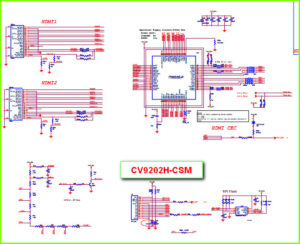 CV9202H-CSM схема