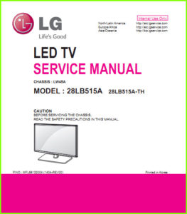 Service Manual LG 28LB515