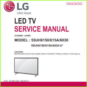 LG 55UH6150 схема и Service Manual
