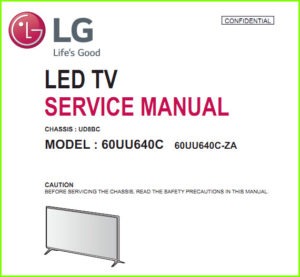 Service Manual LG 60UU640C