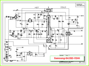 Samsung S42SD-YD06 схема блока питания