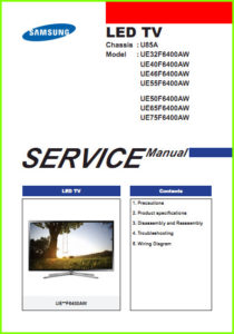 Samsung UE32F6400AW Service Manual