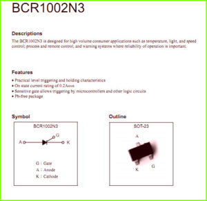 BCR1002N3 datasheet