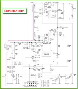 LGP32D-15CH1 схема