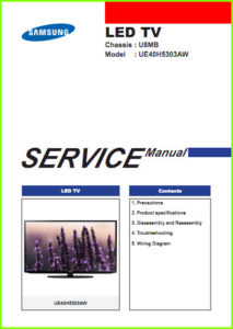 Samsung UE40H5303AW Service Manual