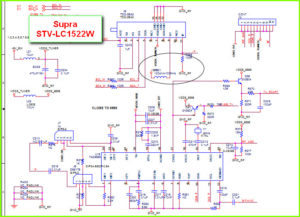 Supra STV-LC1522W схема