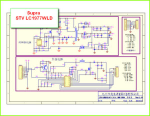 Supra STV-LC1977WLD схема