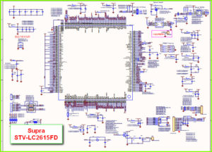 Supra STV-LC2615FD схема