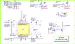 Supra STV-LC2622W схема