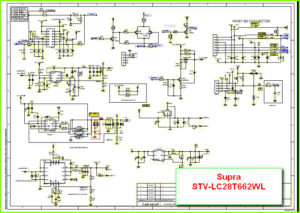 Supra STV-LC28T662WL схема