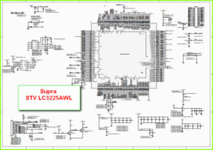 Supra STV-LC3225AWL схема