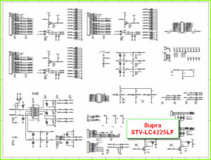 Supra STV-LC4225LF схема