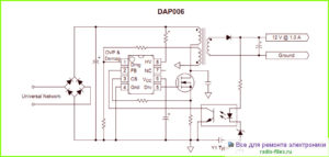 DAP006 схема включения