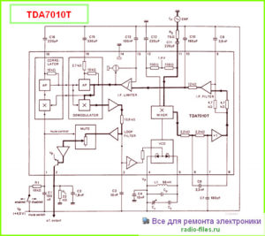 TDA7010T схема