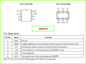GR8830 datasheet