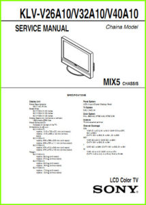 LCD TV Sony шасси MIX5 9-878-382-01