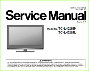 Panasonic TC-L42U5H сервис мануал