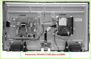 Panasonic TH-49GX750D схема и сервис мануал