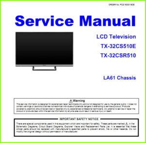 Panasonic TX-32CS510E схема и сервис-мануал