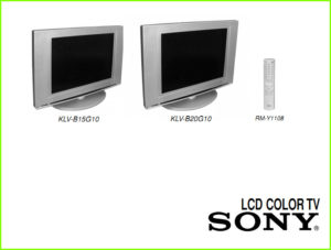 LCD TV Sony шасси WAX 9-872-856-01