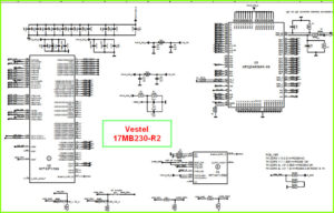 Vestel шасси 17MB230-R2 схема
