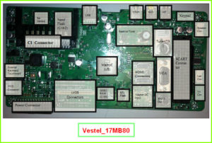Vestel шасси 17MB80 сервис-мануал