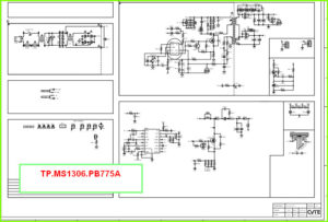 TP.MS1306.PB775A схема источника питания
