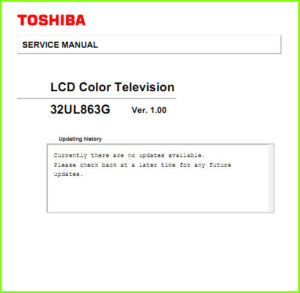 Toshiba 32UL863G схема и сервис-мануал