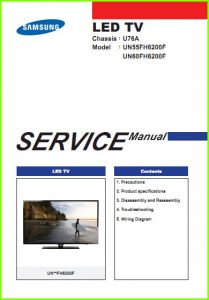 Samsung UN55FH6200F сервис-мануал