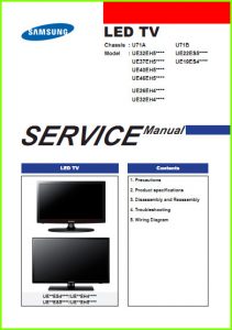 Samsung шасси U71A сервис-мануал