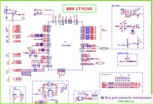 BBK LT1529S схема