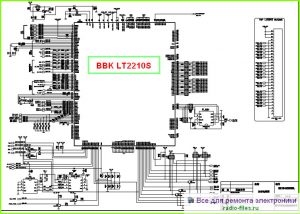 BBK LT2210S схема и мануал