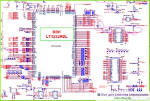 BBK LT4222HDL схема и мануал
