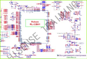 Rolsen RL-22B01 схема