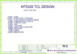 Шасси 01-MT36SM-MAC4HG схема