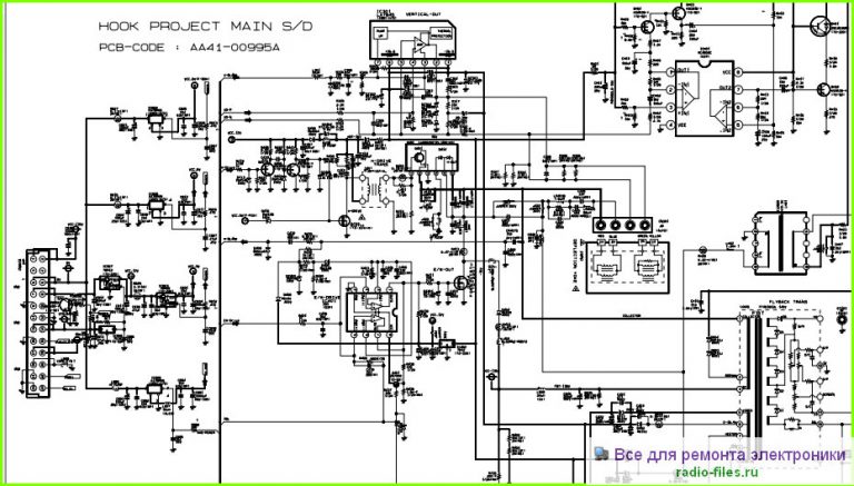 Шасси K61A схема