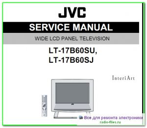 JVC LT-17B60SU схема и сервис-мануал на английском