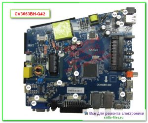 шасси CV3663BH-Q42