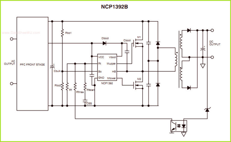 Ncp1200p60 схема включения