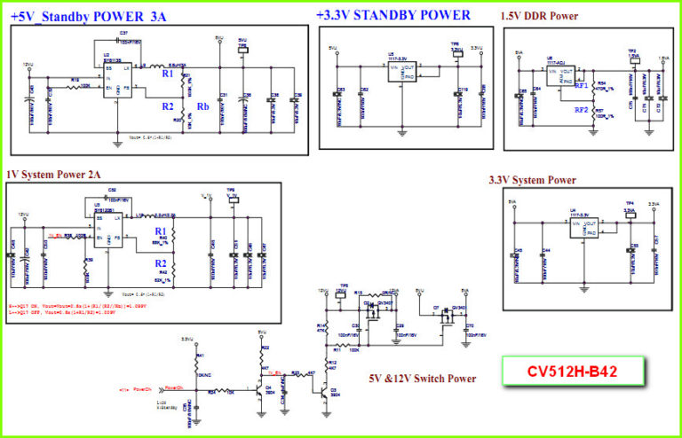 Cv512h b42 схема