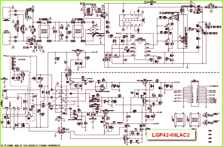 Блок питания 40 lg177l pwa1g схема