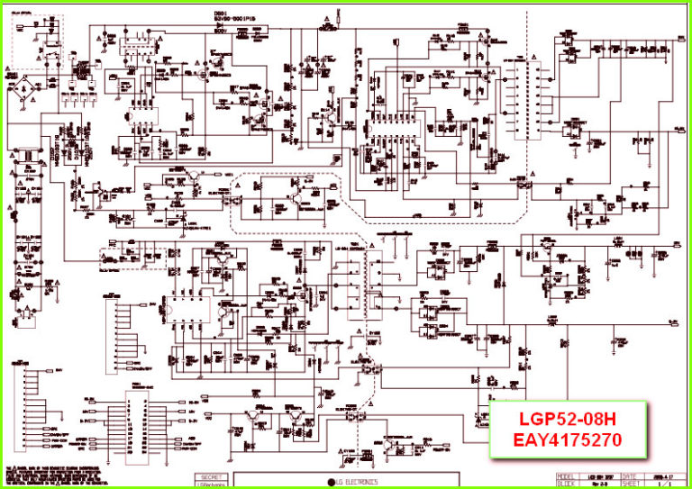 Блок питания 40 lg177l pwa1g схема