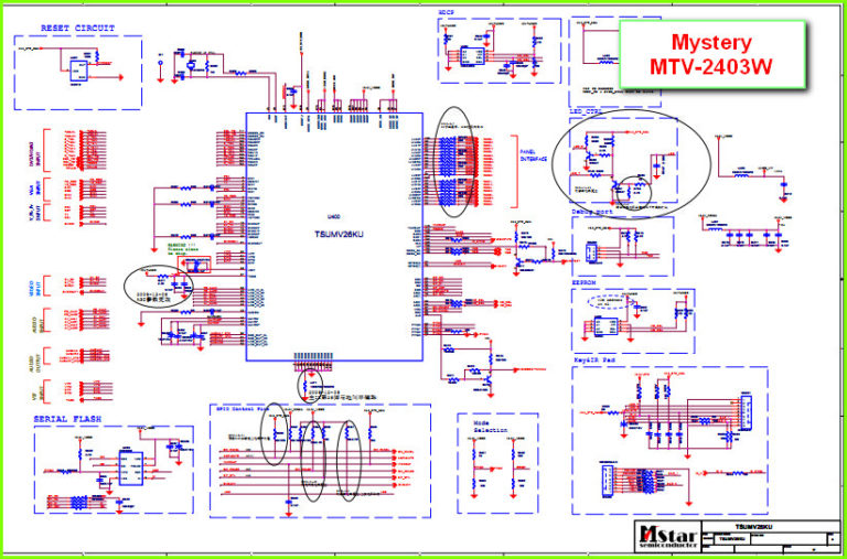 Mystery mtv 3012w схема