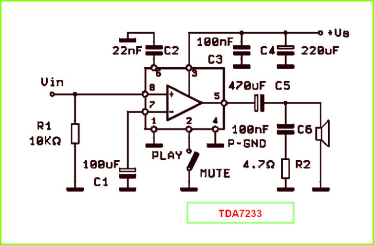 Ta7325p схема усилителя