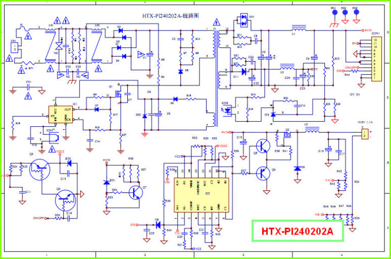 Xh w3001 схема принципиальная