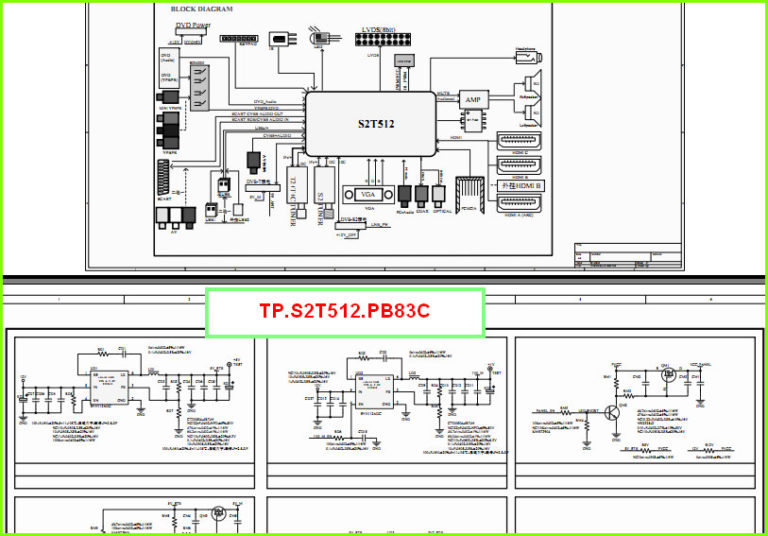 Shivaki STV-22LEDG9 схема