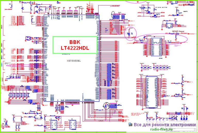 Bbk ld2206x схема